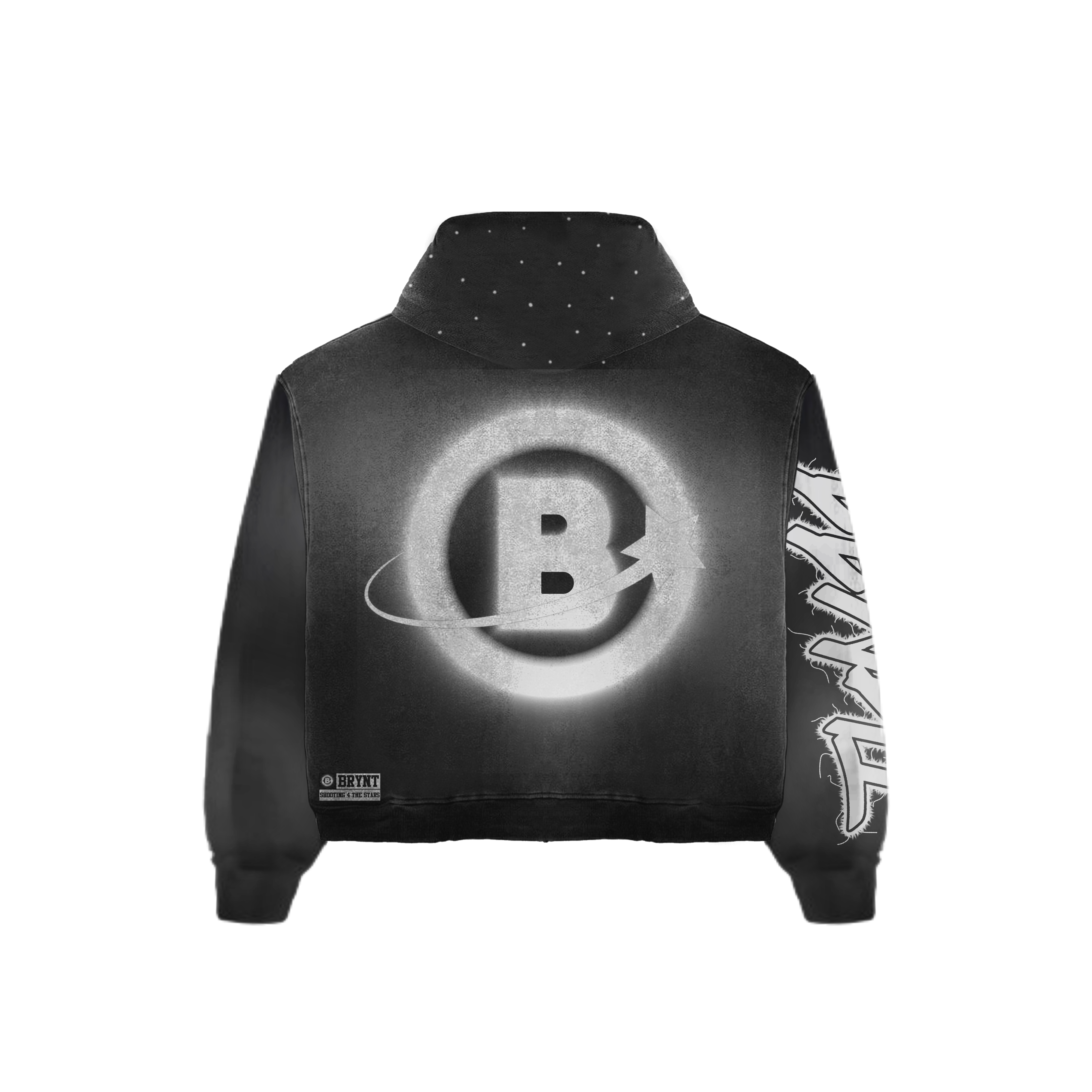 BRYNT RHINESTONE ZIPUP